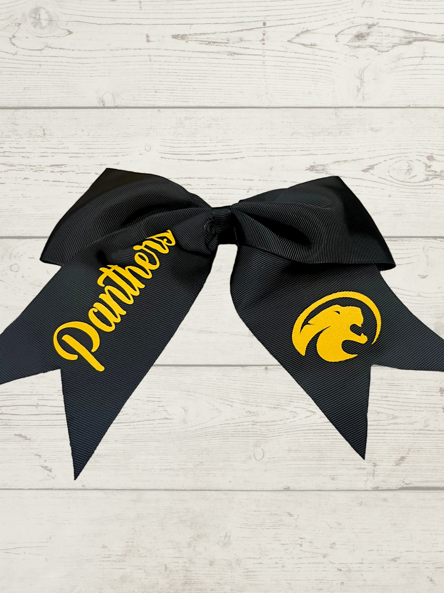 Cheer Bow Black Panther