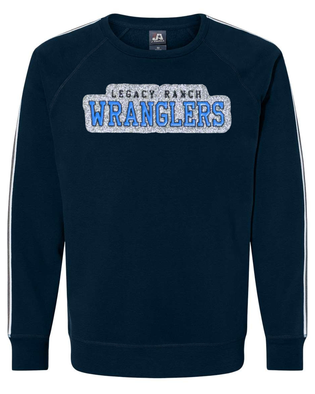 Legacy Ranch Wranglers Glitter  Crewneck