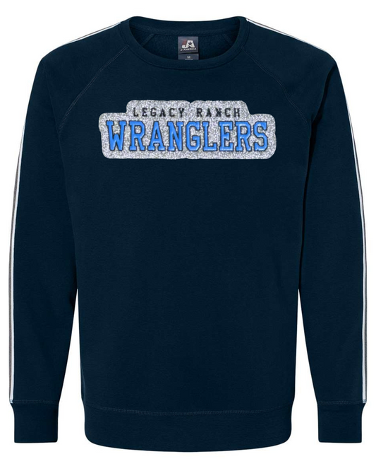 Legacy Ranch Wranglers Glitter  Crewneck