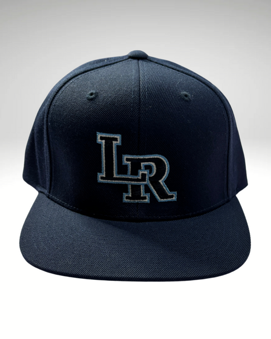 LR Navy Snapback Hat