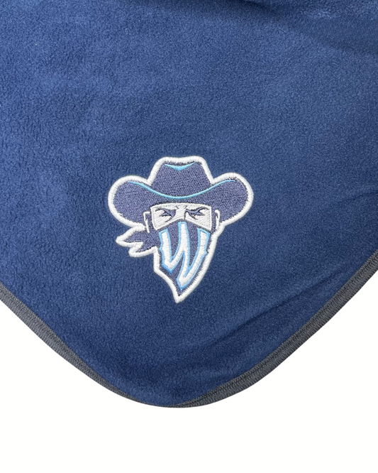 Wrangler Travel Blanket/ Navy