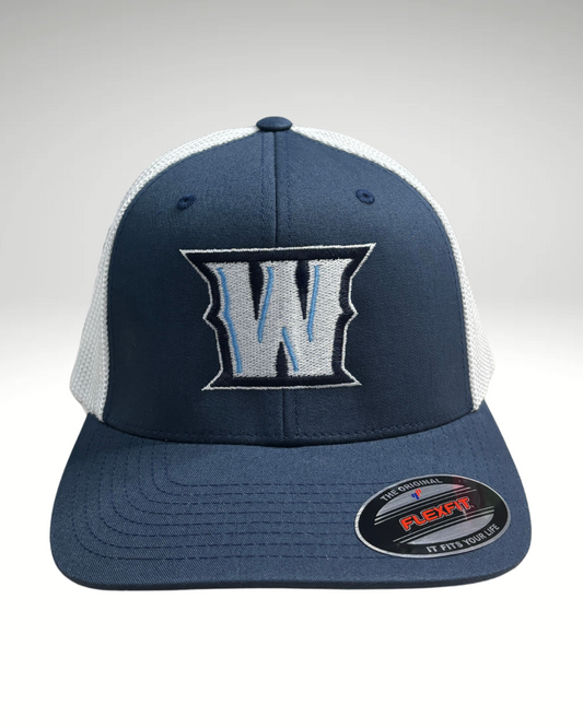 HAT "W" Navy