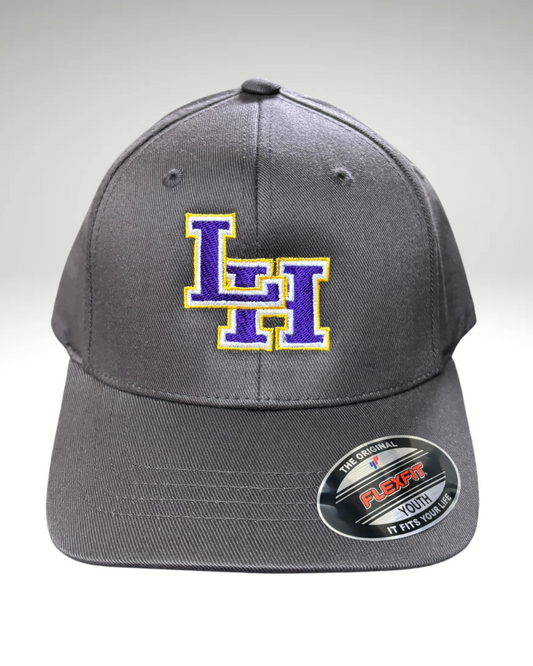 LH  Gray Flexfit Hat Youth