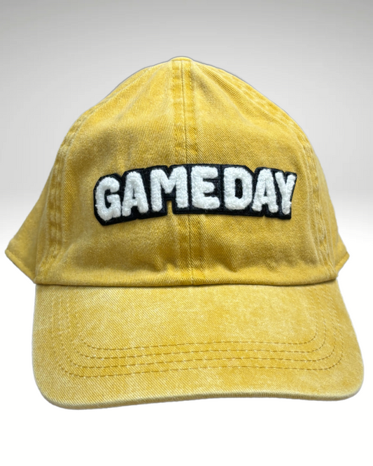 Chenille Game Day Patch Hat