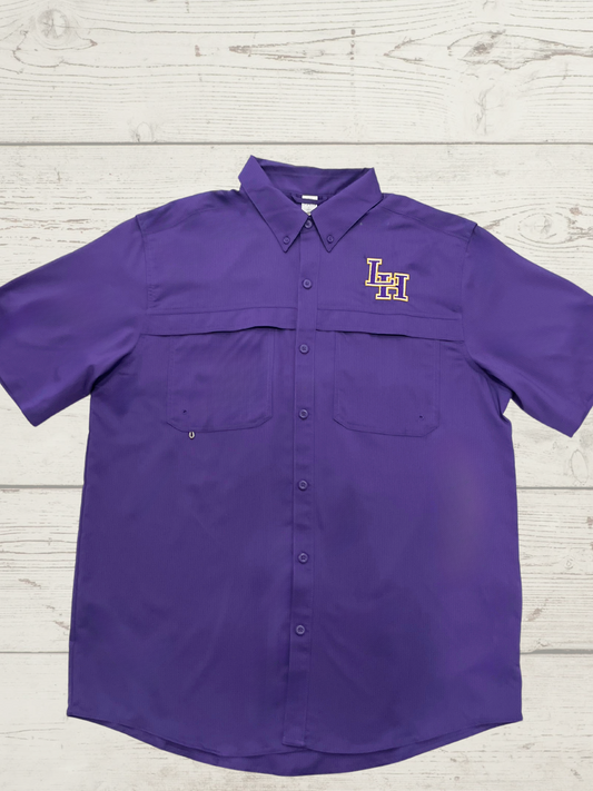 BAW LH Purple Fishing Shirt