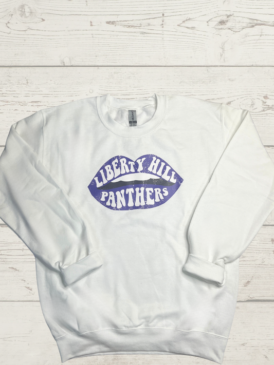 LH Panthers Lips Crewneck