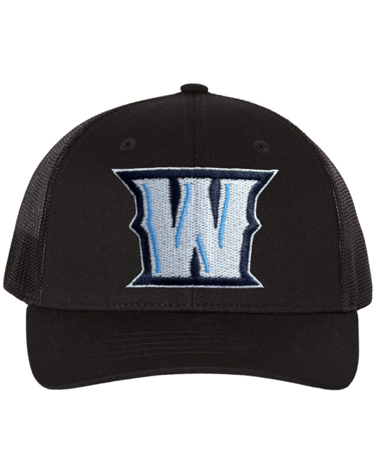 Wranglers "W" Black Hat Youth