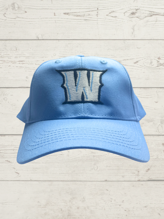 Youth Blue "W" Hat