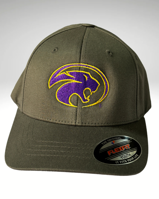 Panther Head Flexfit Hat Youth