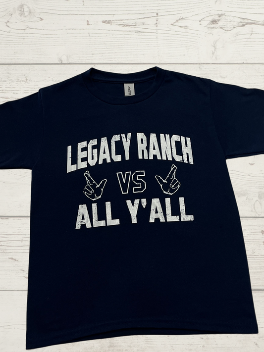 Youth Gildan Legacy Ranch VS All Y'all T-shirt
