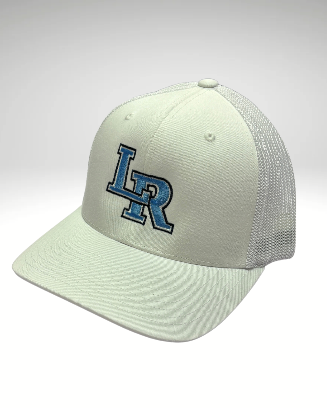 LR White Flexfit Hat