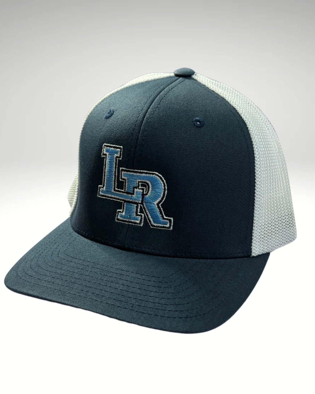 LR Navy & White Flexfit Hat