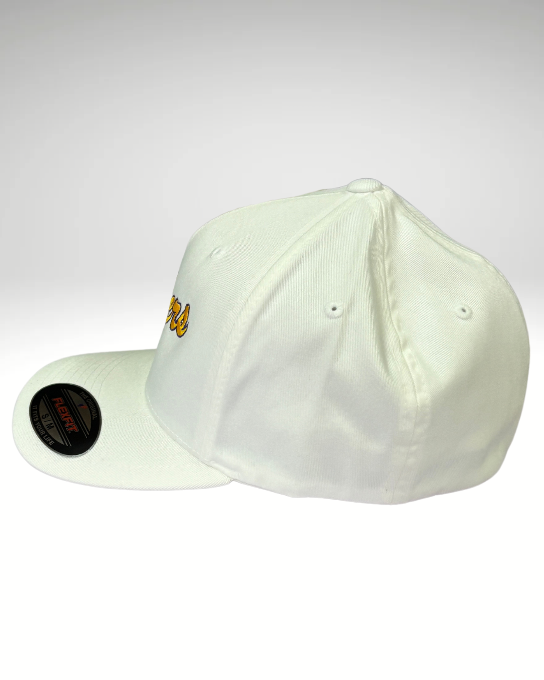 Panthers Mural White Flexfit Hat