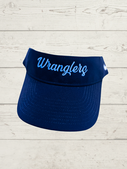 Nike Navy Wranglers Visor