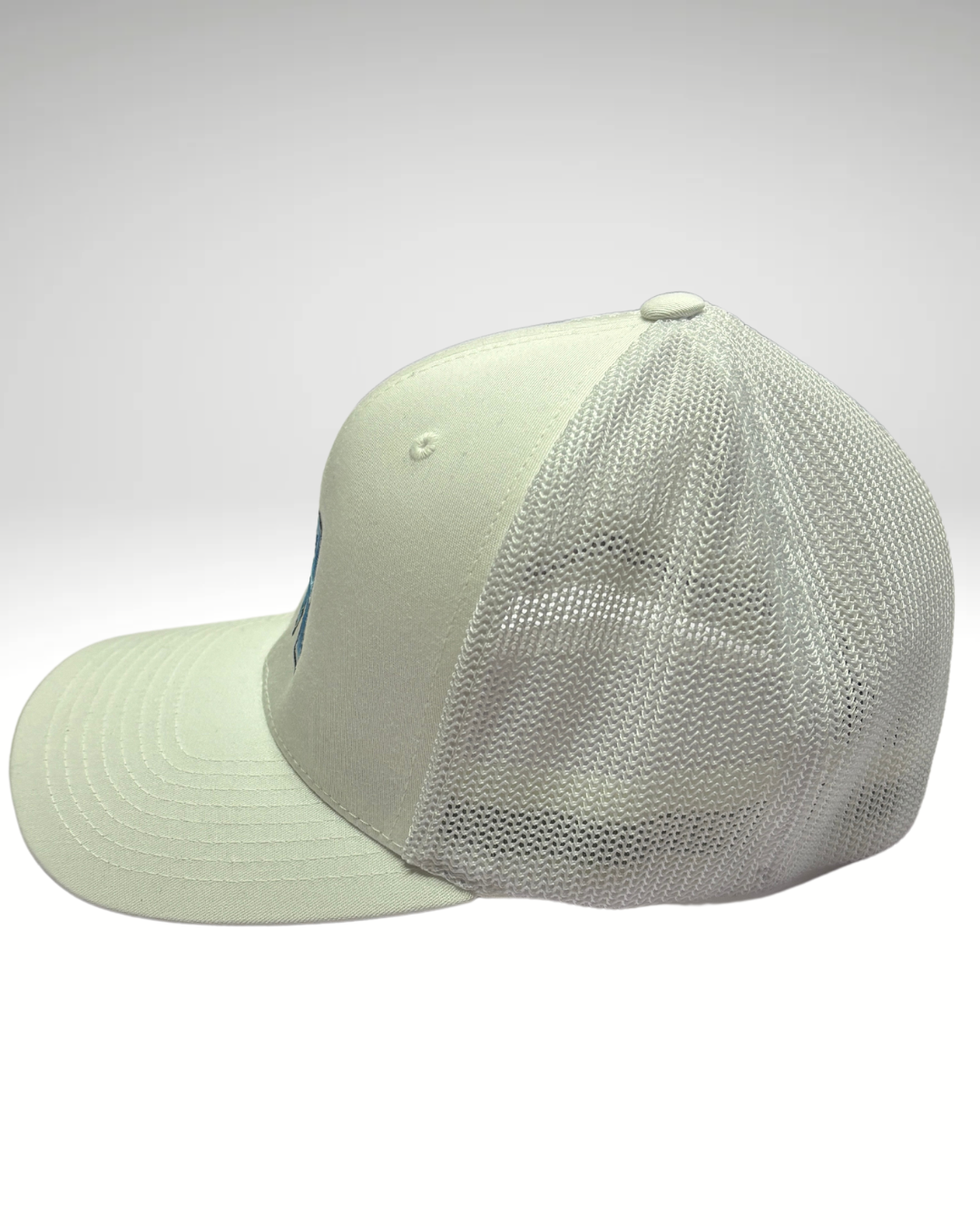 LR White Flexfit Hat