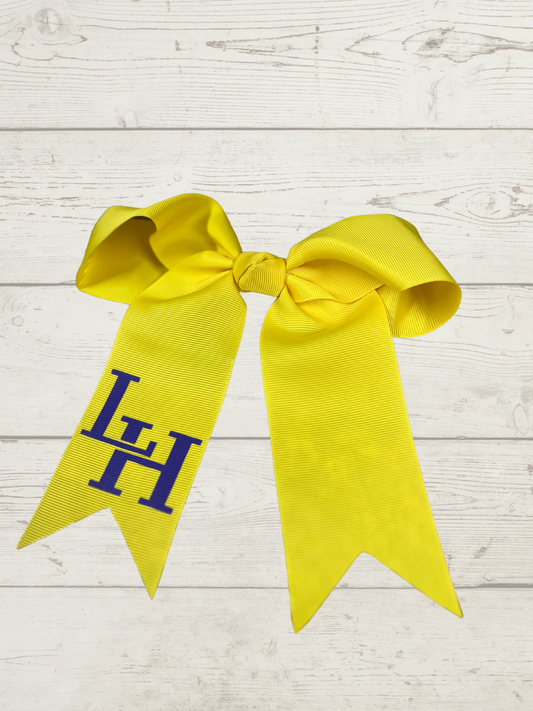 Cheer Bow knot Yellow LH