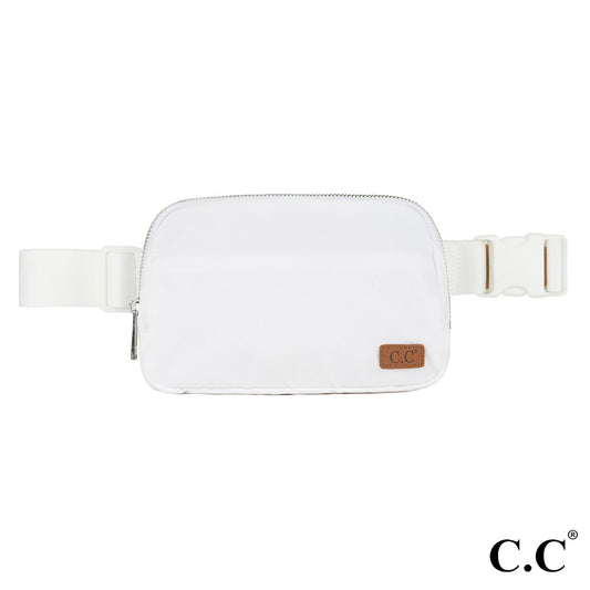 CC. Cross Body Waterproof Mini Fanny Belt Sling Bag