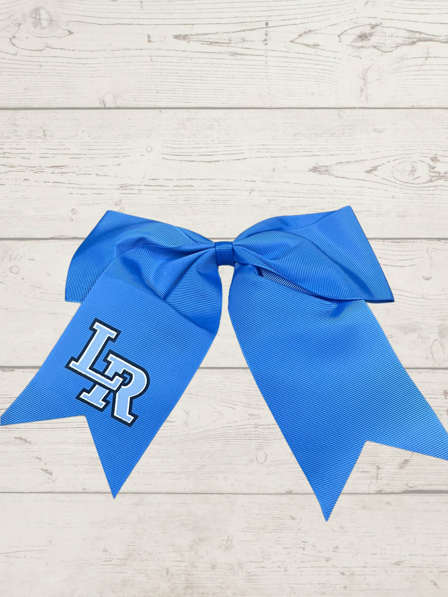 Cheer Bow Blue LR