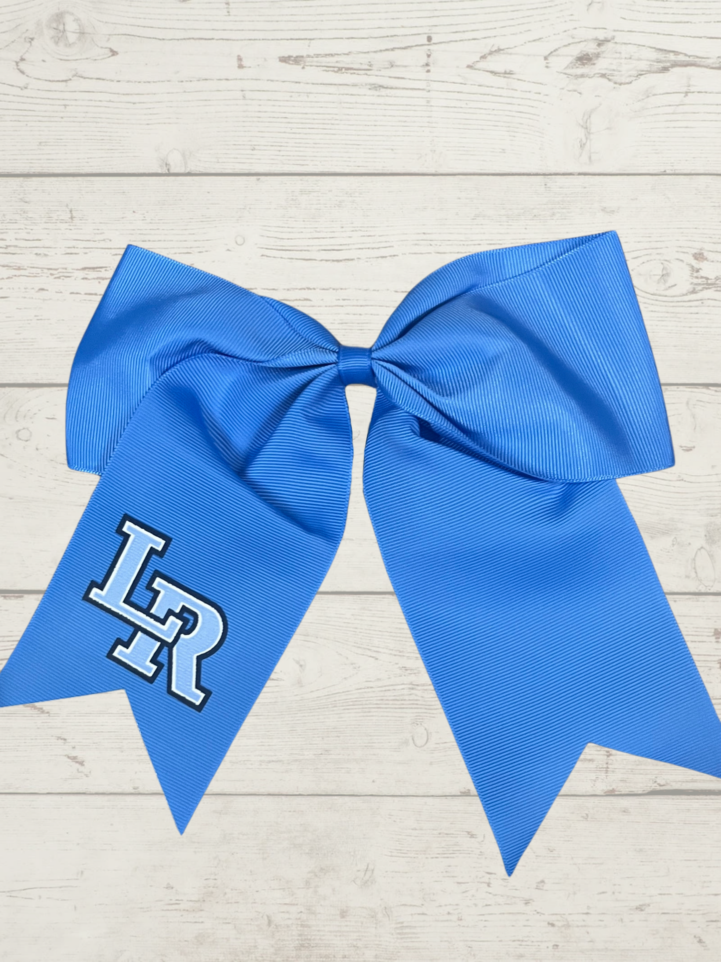 Cheer Bow Blue LR