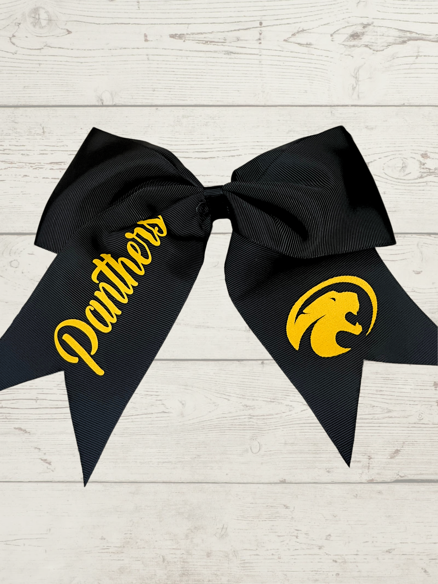 Cheer Bow Black Panther