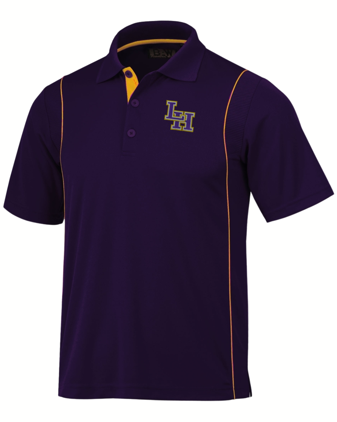 BAW Purple & Gold Polo