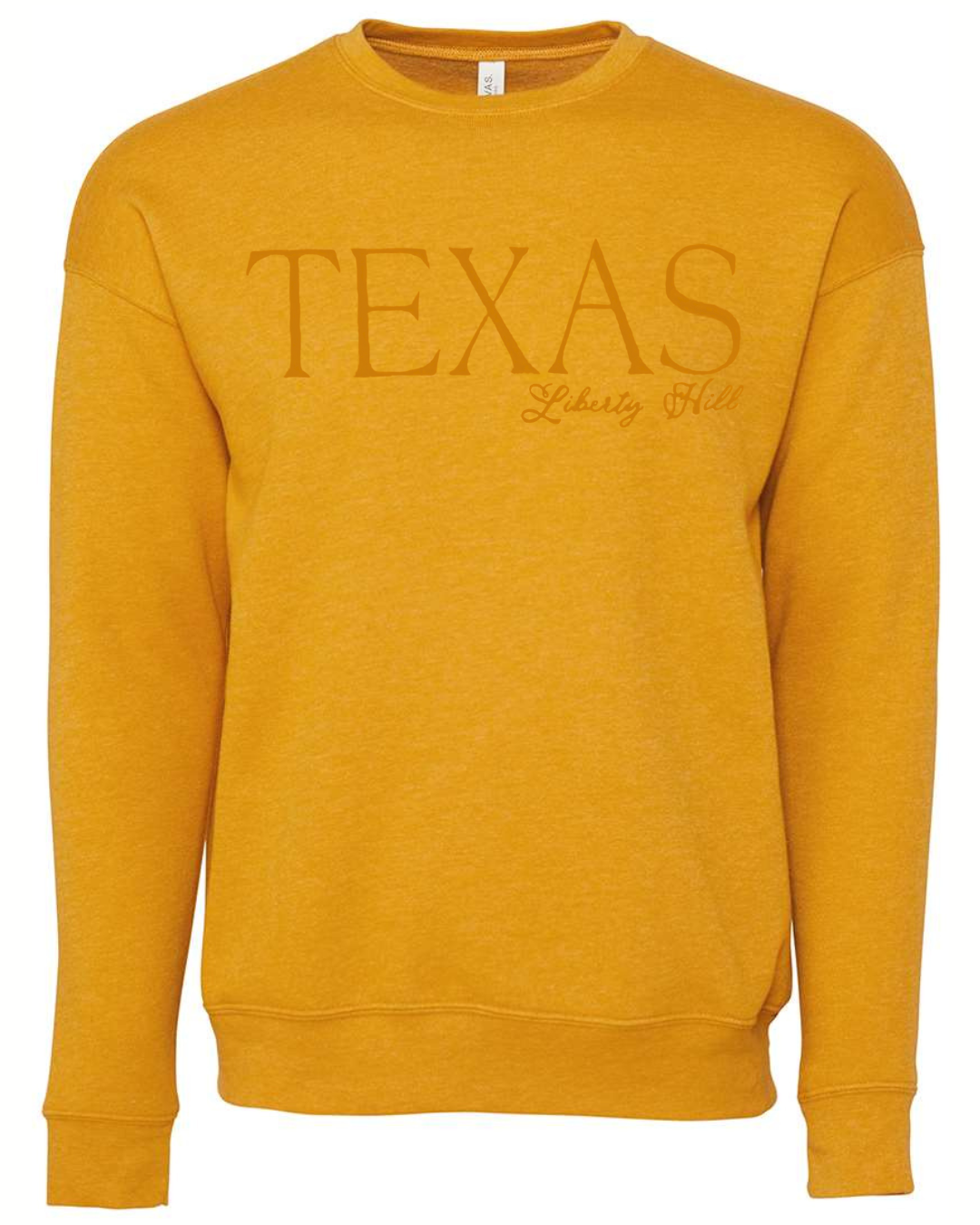 BC Texas Liberty Hill Crewneck