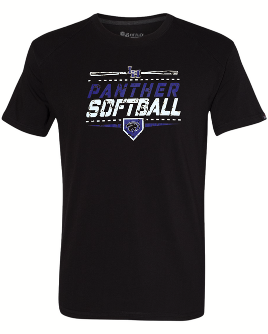 Badger LH Panther Softball Drri-FIt