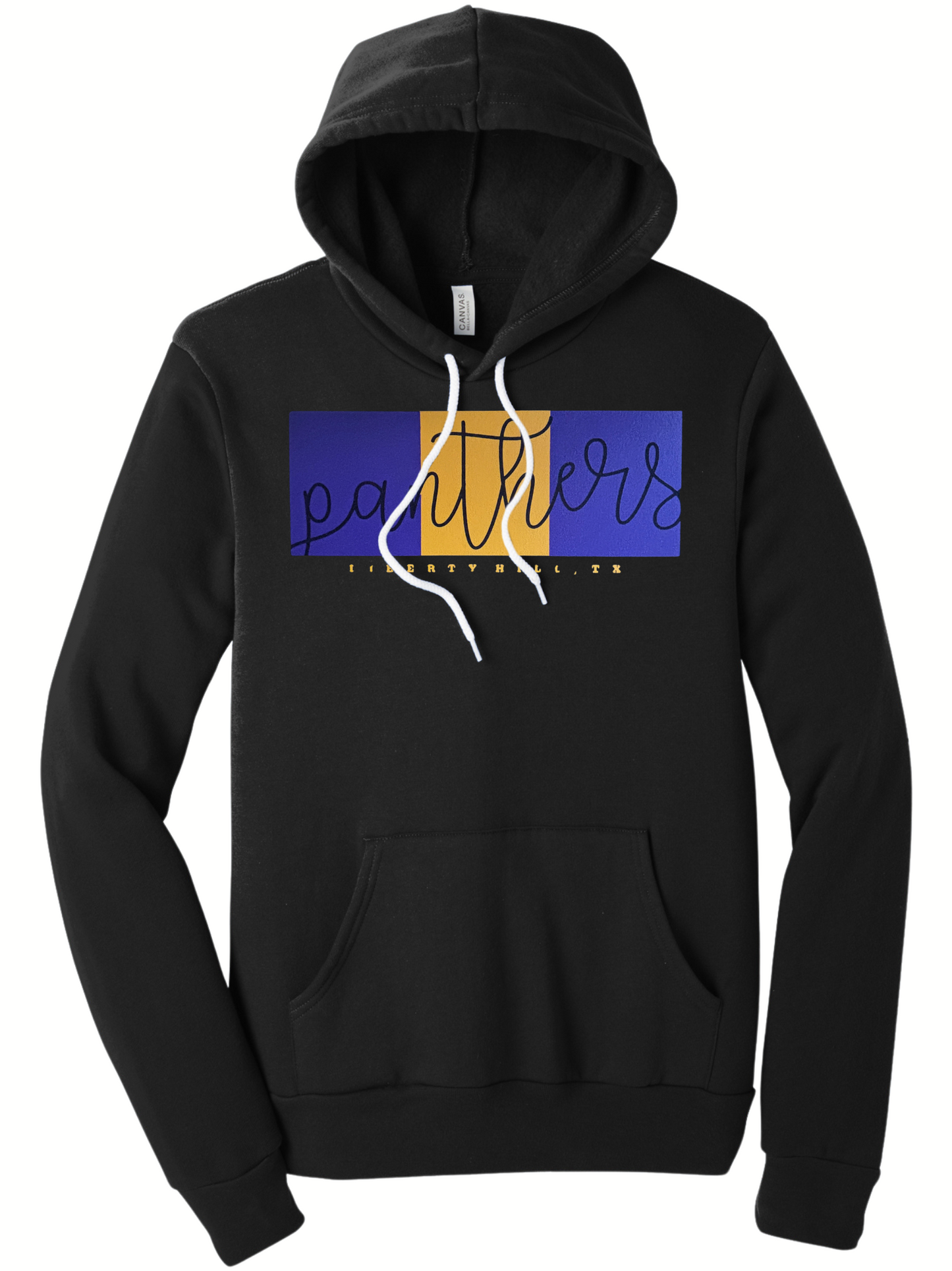 Bella Canvas Dark Grey Panthers Hoodie