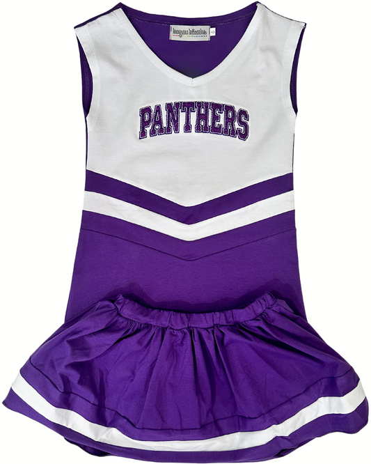 Cheer Uniform Set Panthers