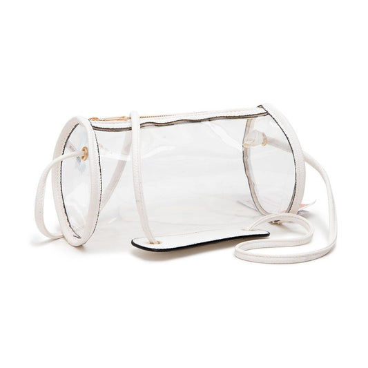 White Clear Crossbody Bag