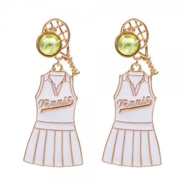 Tennis  Drop Earrings