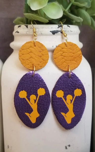 Cheerleader Drop Earring