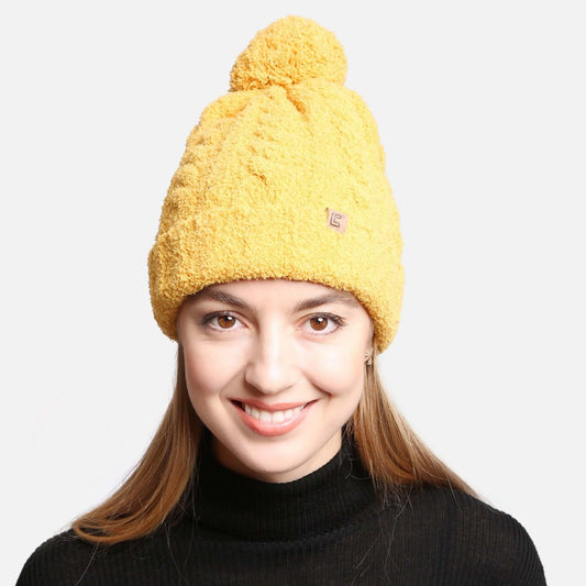 ComfyLuxe  Pom Pom Beanie