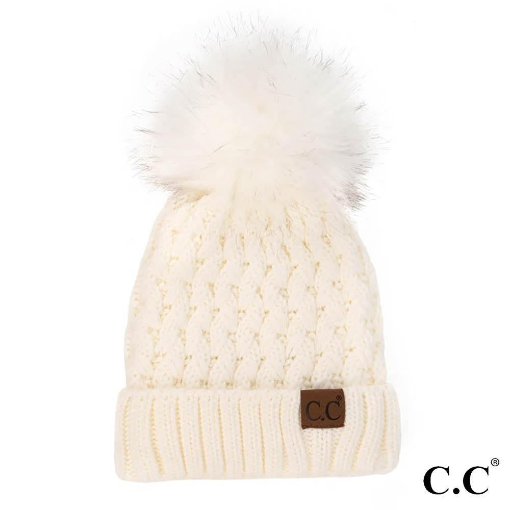 C.C Beanie W/ Pom