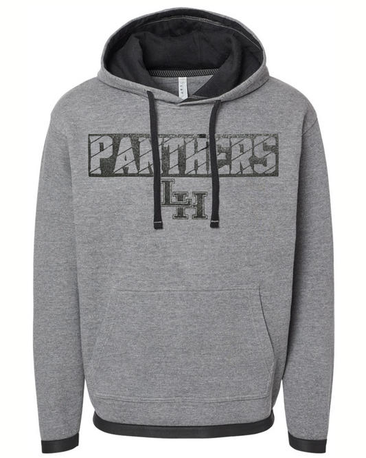 Panthers LH Grey & Black Hoodie