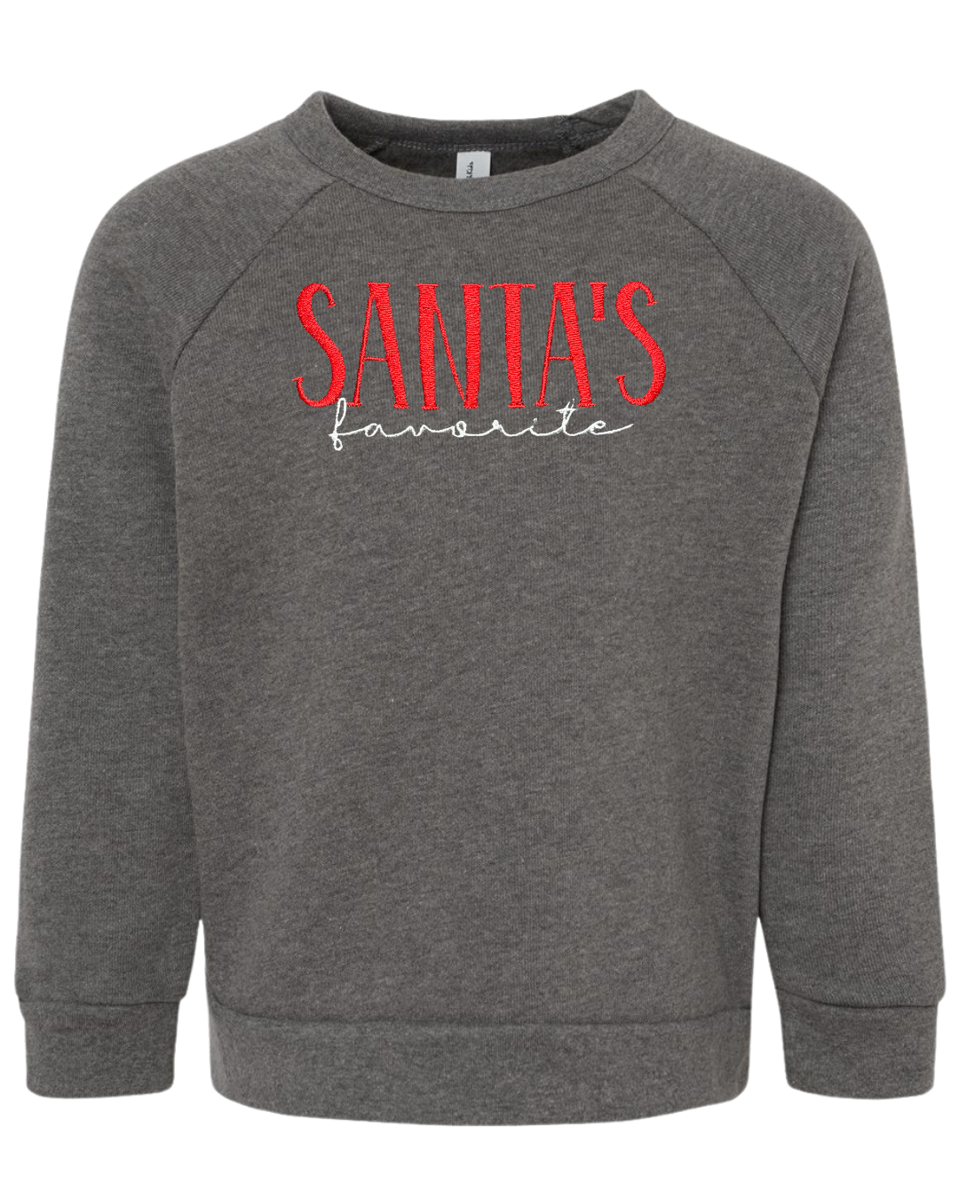 Santa's Favorite Crewneck Toddler