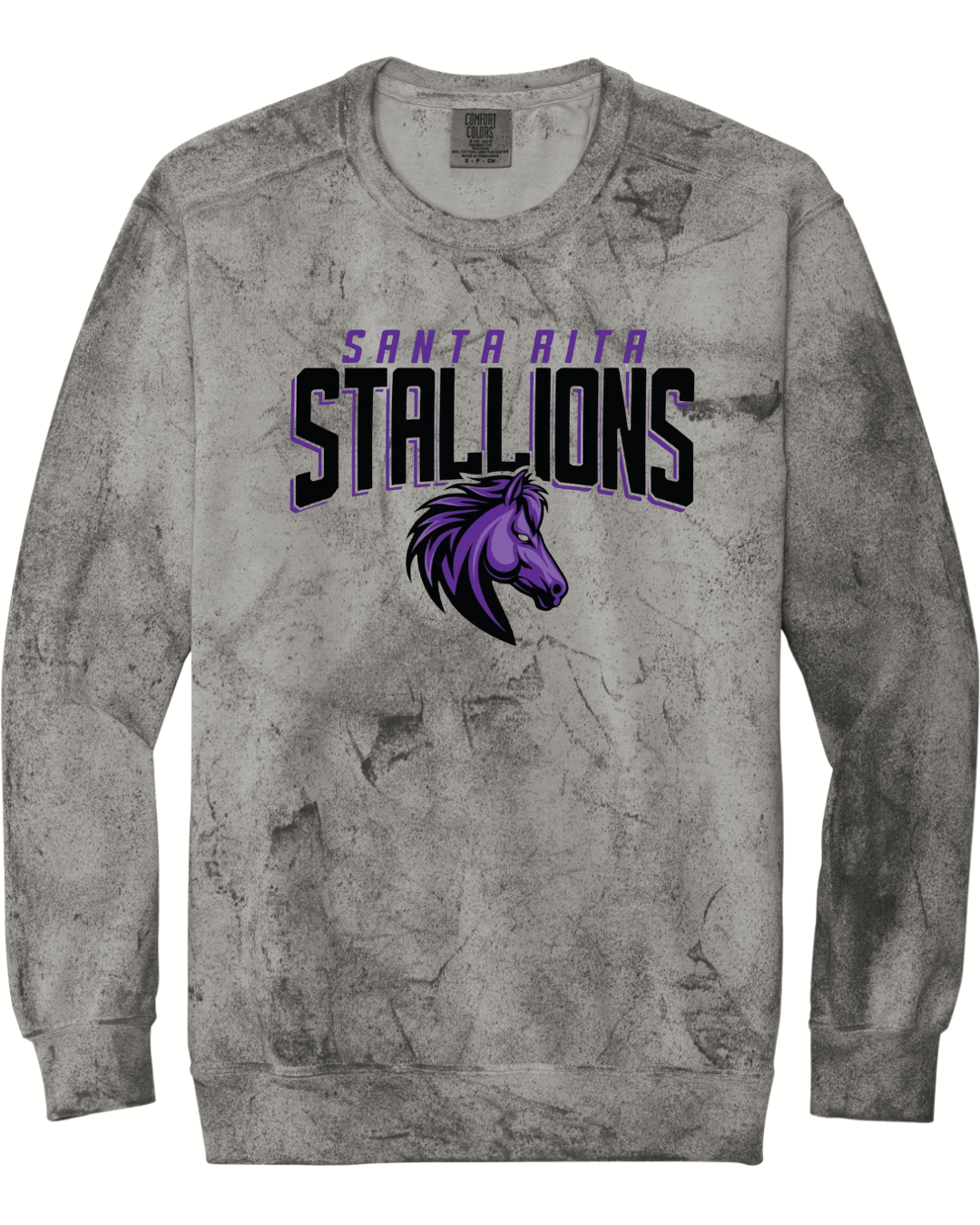 Stallions Color Blast Crewneck