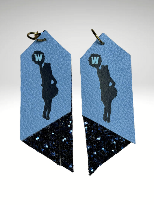 Wranglers Cheer Drop Earrings