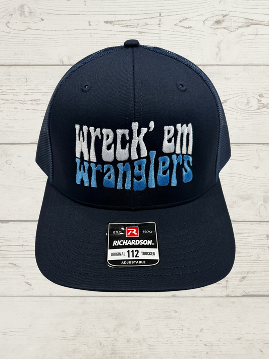 Navy "Wreck'em Wranglers" Hat